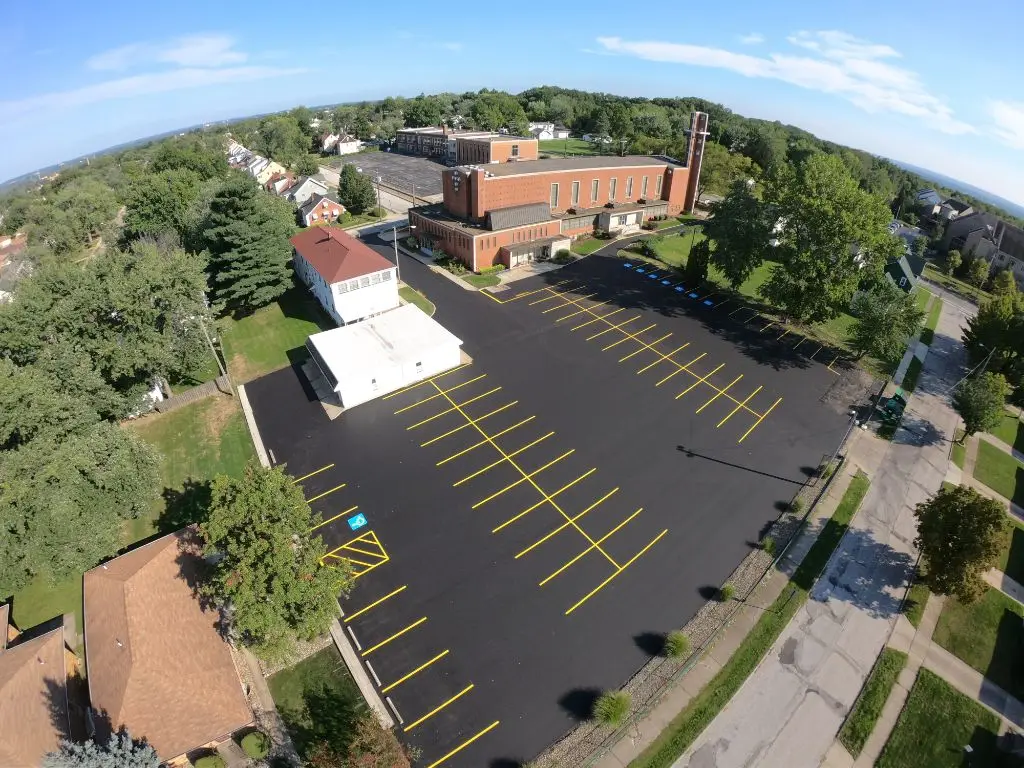 St. Therese — completed by U.S. Pave