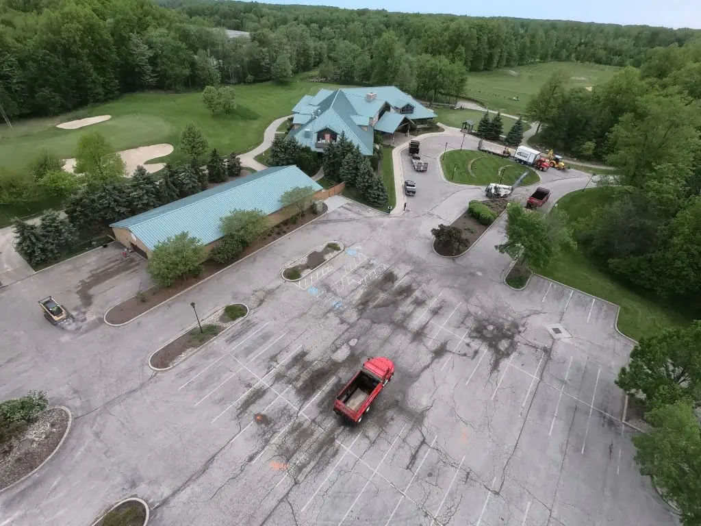 Stonewater Golf Club — before U.S. Pave carried out the work