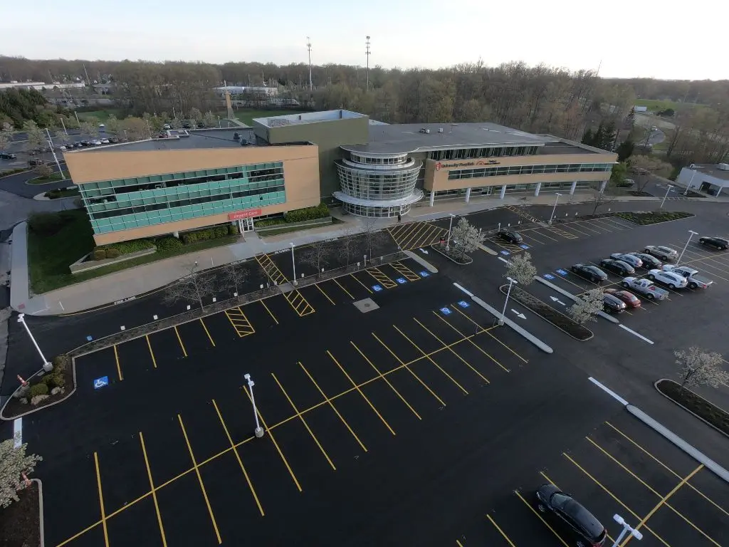 University Hospital — completed by U.S. Pave